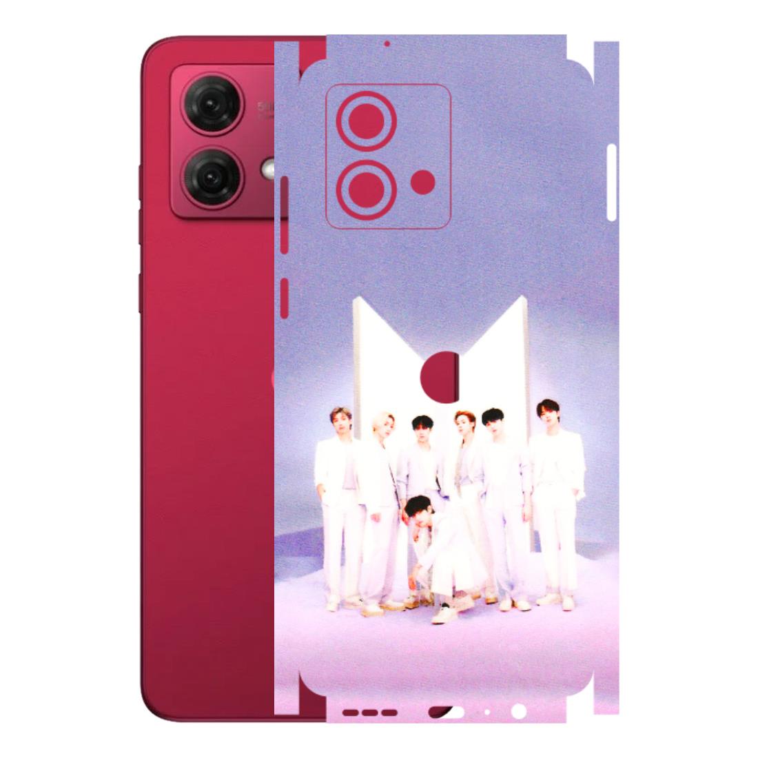 Motorola Phone Skins (All Models) - BTS - 3D Embossed Finish (L-94) Motorola G84 (5G)