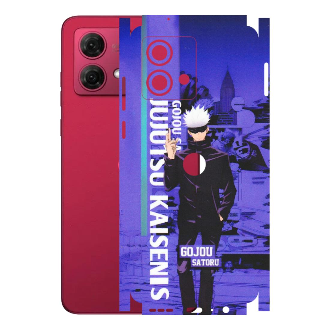 Motorola Phone Skins (All Models) - Jujutsu Kaisen Gojo - Matte Finish (M-05) Motorola G84 (5G)