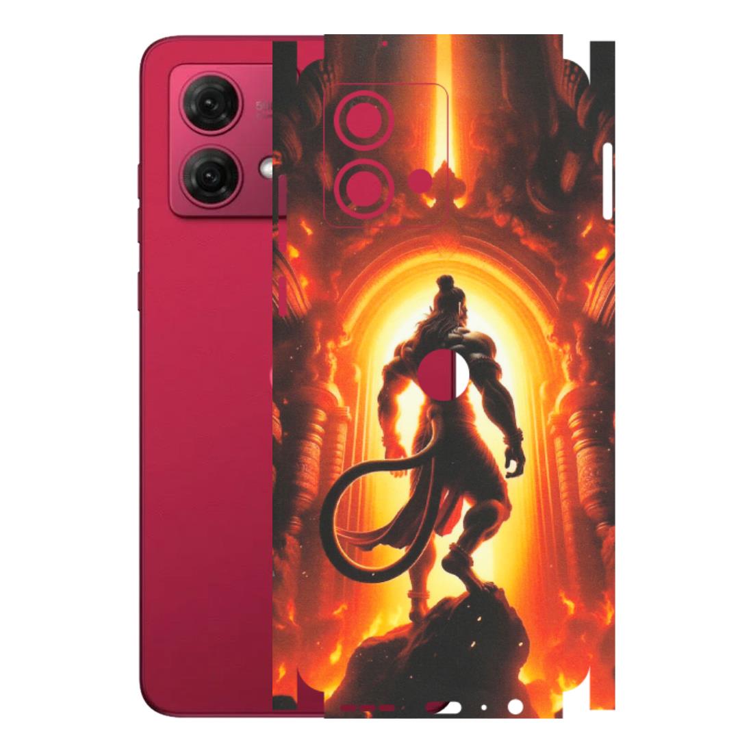 Motorola Phone Skins (All Models) - HanumanJi - Matte Finish (M-06) Motorola G84 (5G)
