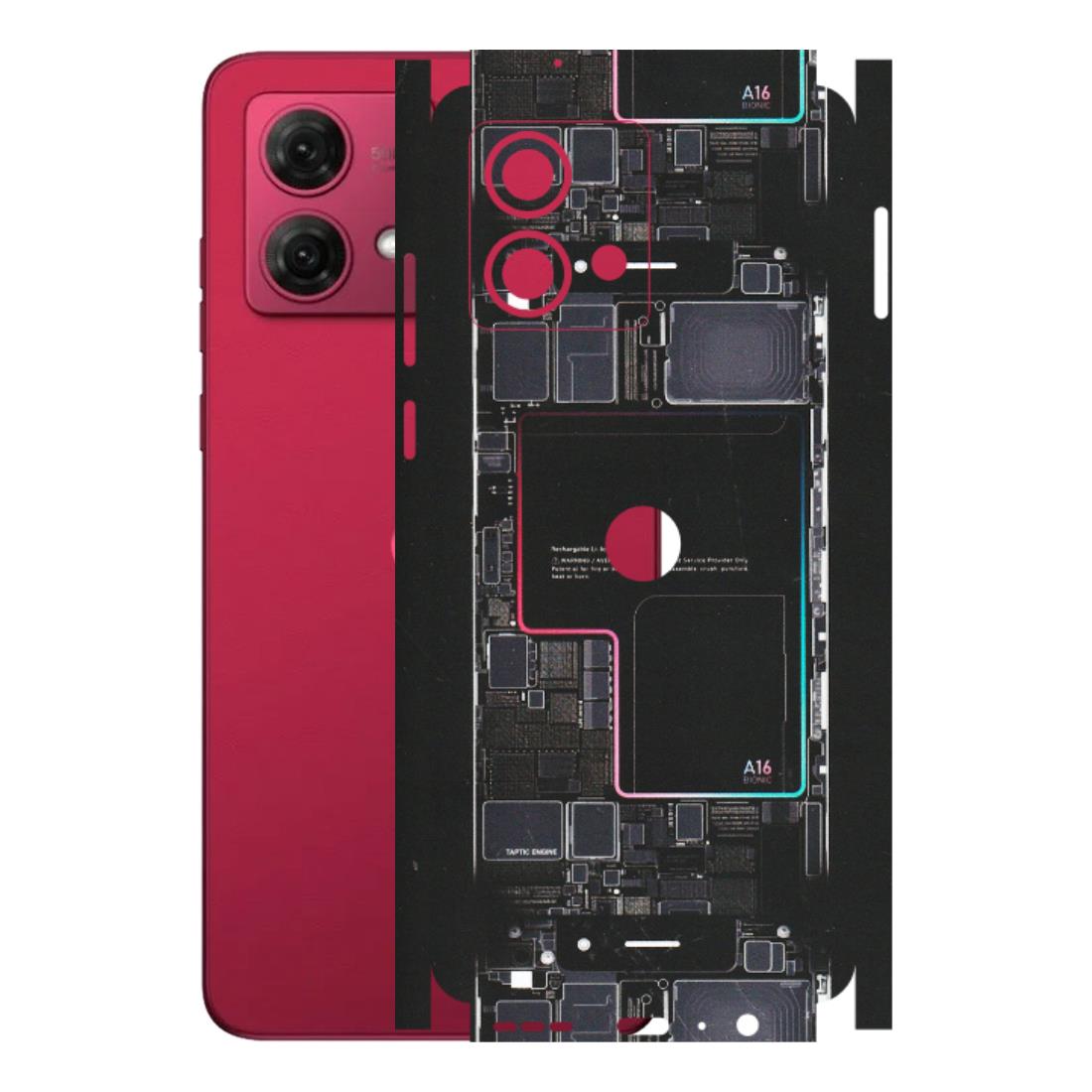 Motorola Phone Skins (All Models) - Motherboard Circuit Layout - Matte Finish (M-117) Motorola G84 (5G)