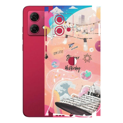 Motorola Phone Skins (All Models) - Stronger Then Yesterday - Matte Finish (M-128) Motorola G84 (5G)