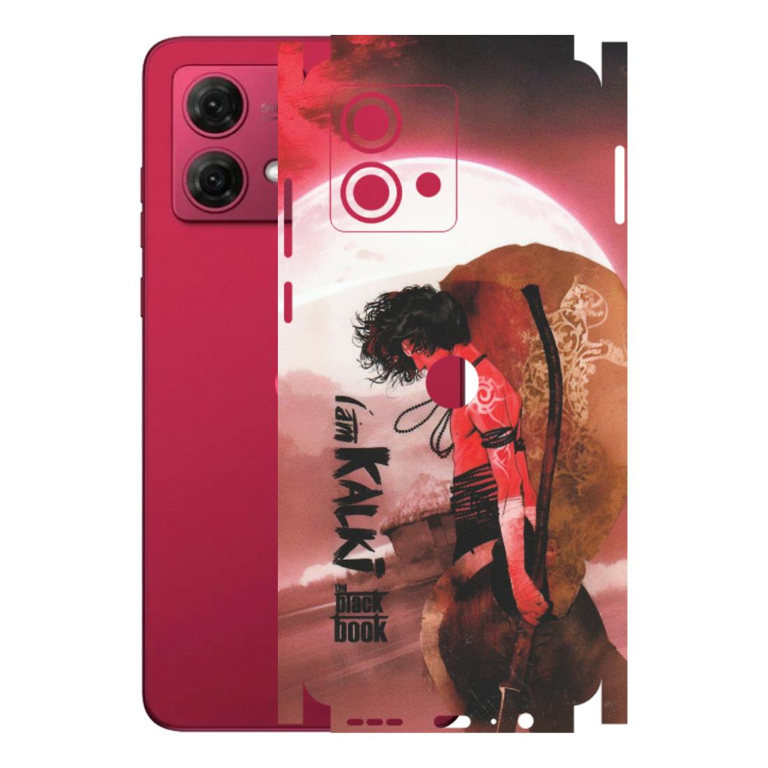 Motorola Phone Skins (All Models) - The Black Book Kalia Anime - Matte Finish (M-129) Motorola G84 (5G)