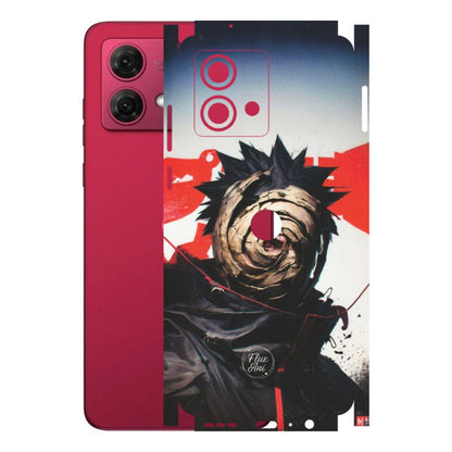 Motorola Phone Skins (All Models) - Obito Uchiha Cool Anime - Matte Finish (M-134) Motorola G84 (5G)