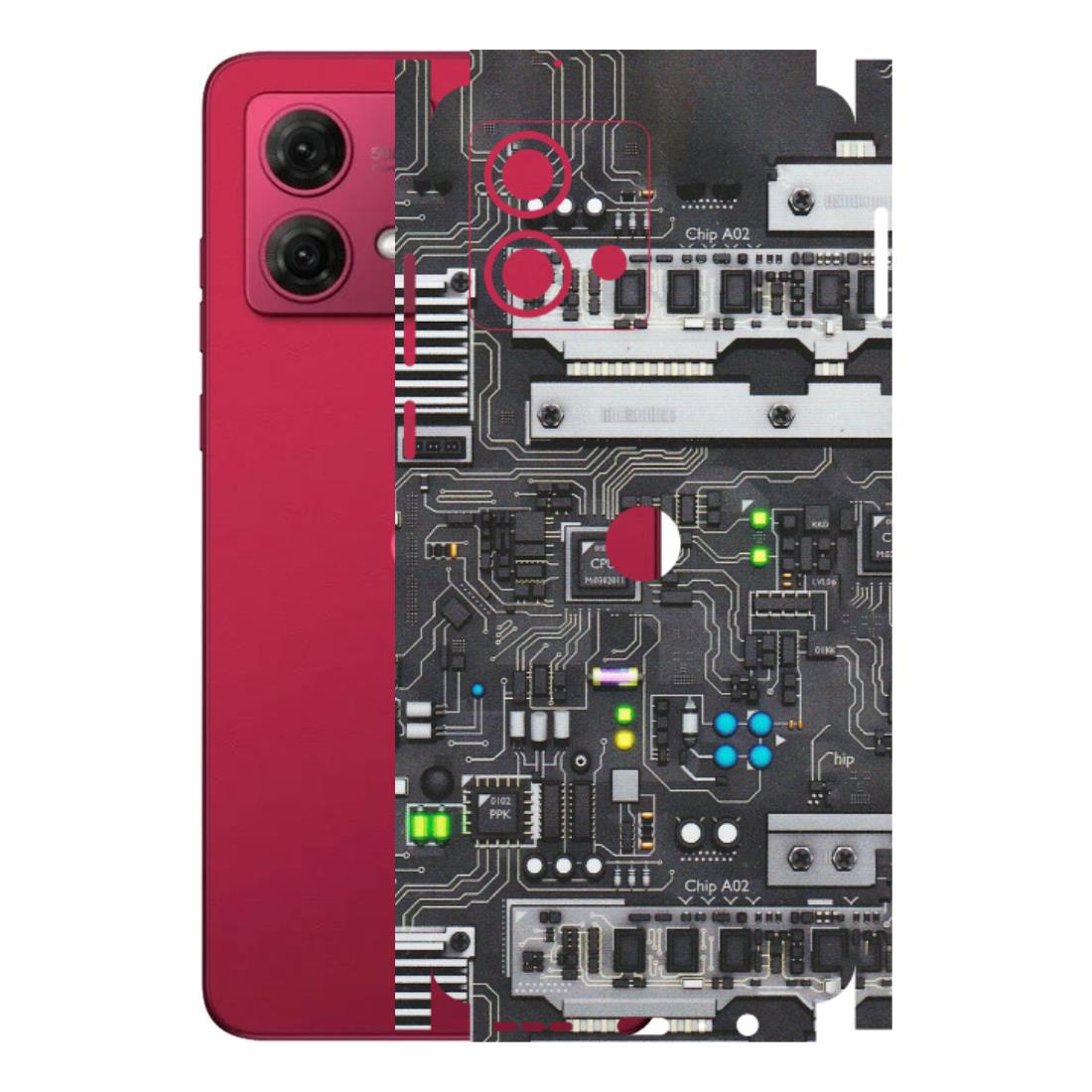Motorola Phone Skins (All Models) - Motherboard Internals - Matte Finish (M-135) Motorola G84 (5G)