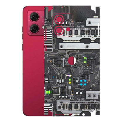 Motorola Phone Skins (All Models) - Motherboard Internals - Matte Finish (M-135) Motorola G84 (5G)