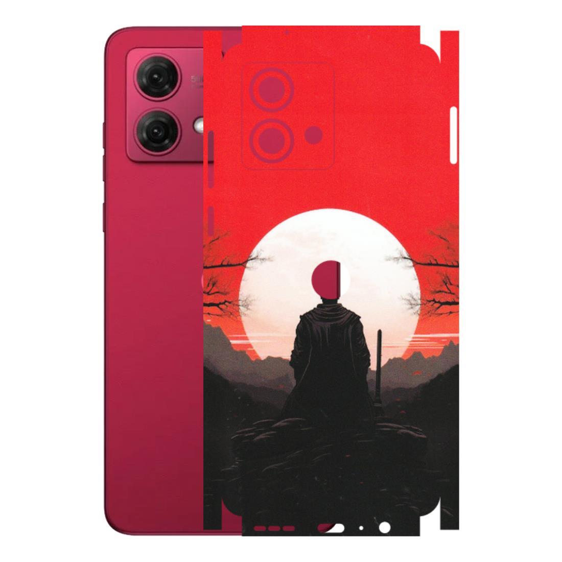 Motorola Phone Skins (All Models) - Samurai Anime - Matte Finish (M-141) Motorola G84 (5G)