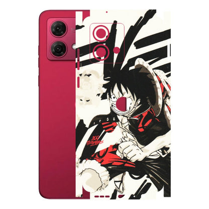 Motorola Phone Skins (All Models) - Monkey D.Luffy Manga Anime - Matte Finish (M-145) Motorola G84 (5G)