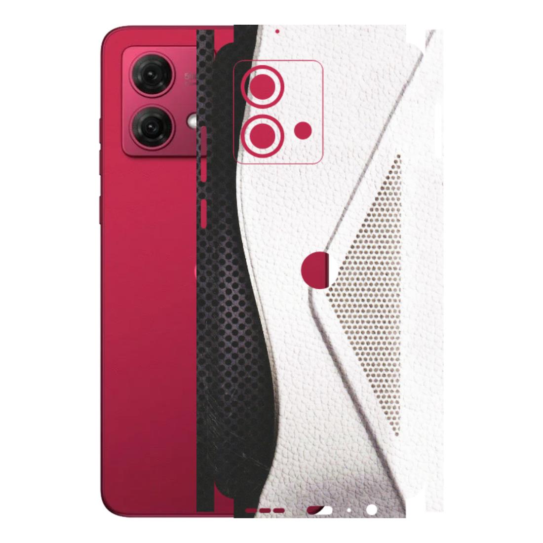 Motorola Phone Skins (All Models) - Black And White Iconic Convoy - Matte Finish (M-149) Motorola G84 (5G)