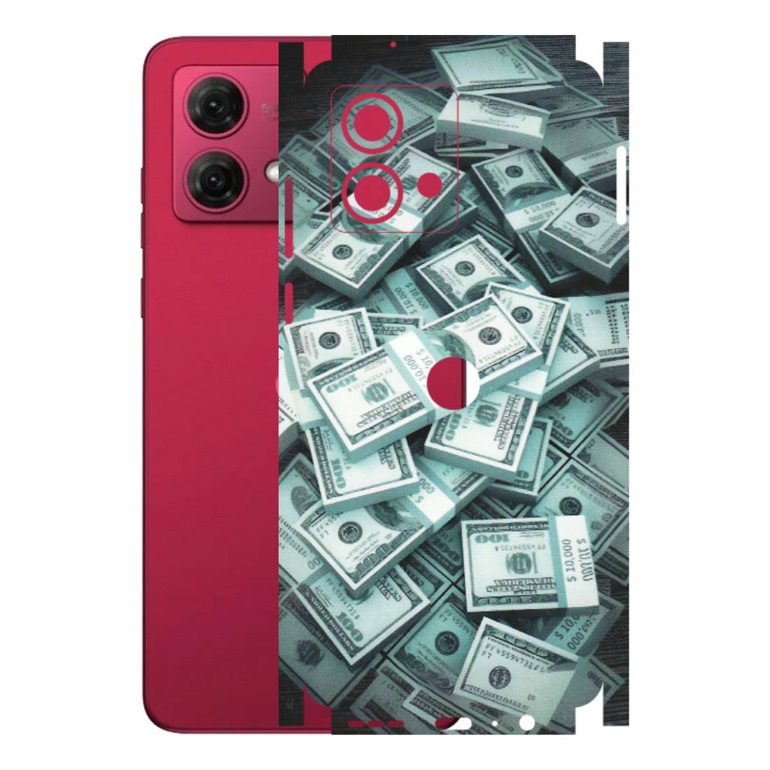 Motorola Phone Skins (All Models) - Hundred Dollar Bill - Matte Finish (M-162) Motorola G84 (5G)
