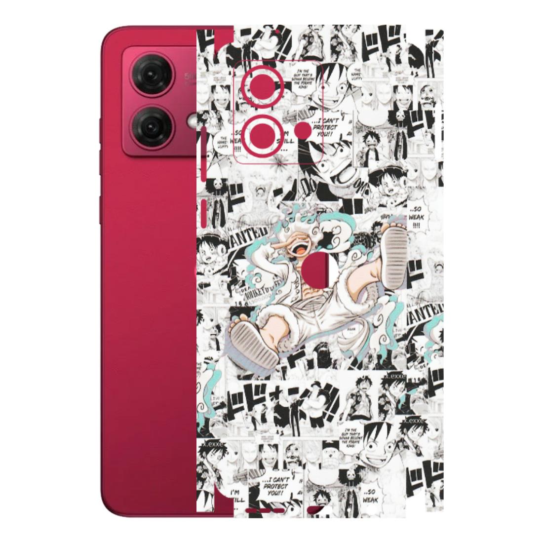 Motorola Phone Skins (All Models) - Hi Hello Doodles - Matte Finish (M-25) Motorola G84 (5G)