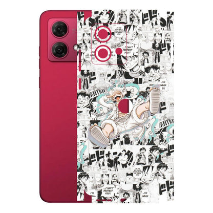 Motorola Phone Skins (All Models) - Hi Hello Doodles - Matte Finish (M-25) Motorola G84 (5G)