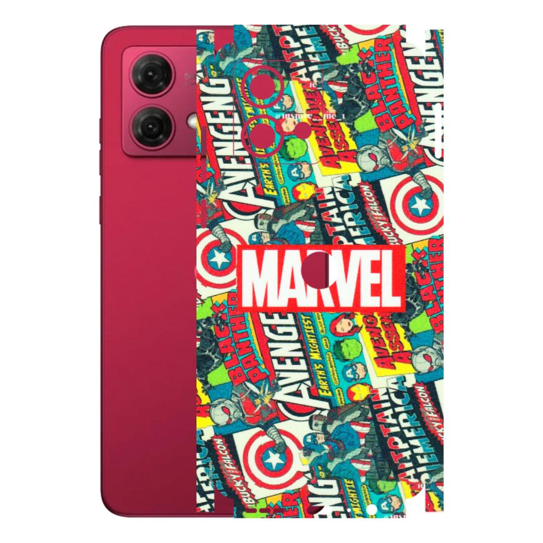 Motorola Phone Skins (All Models) - Marvel Comic Lover - Matte Finish (M-30) Motorola G84 (5G)