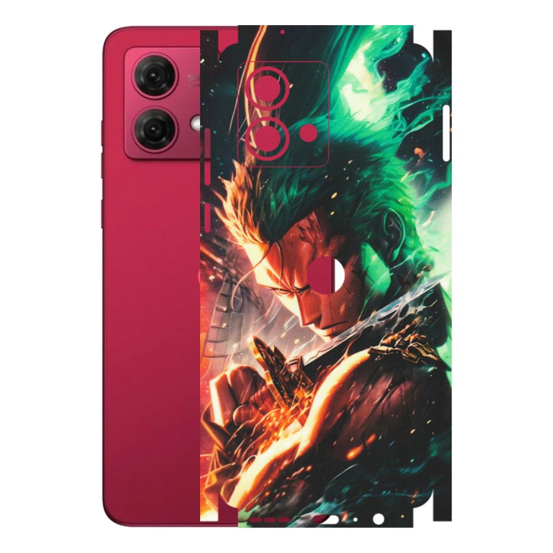 Motorola Phone Skins (All Models) - Anime Gojo Sword - Matte Finish (M-32) Motorola G84 (5G)