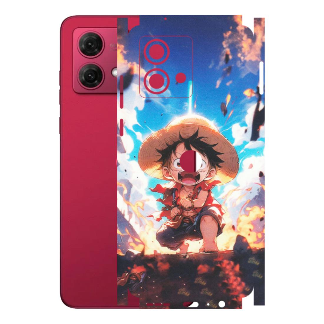 Motorola Phone Skins (All Models) - Toon One Piece Cute Character - Matte Finish (M-35) Motorola G84 (5G)