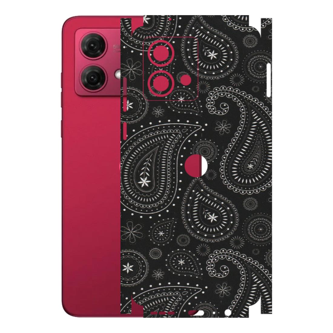 Motorola Phone Skins (All Models) - Black Sober Kerry - Matte Finish (M-37) Motorola G84 (5G)