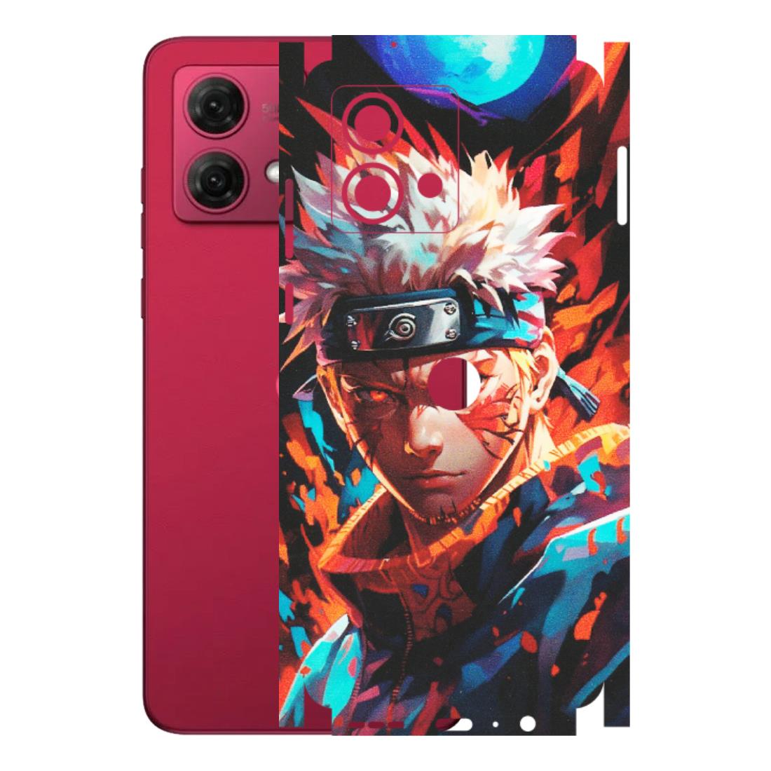 Motorola Phone Skins (All Models) - Anime Ferocious Character - Matte Finish (M-44) Motorola G84 (5G)