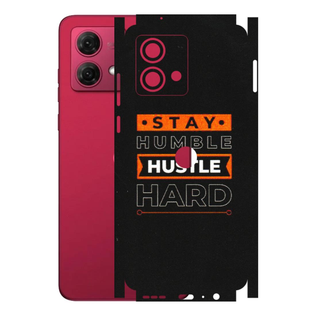 Motorola Phone Skins (All Models) - Stay Humble Stay Hard - Matte Finish (M-48) Motorola G84 (5G)
