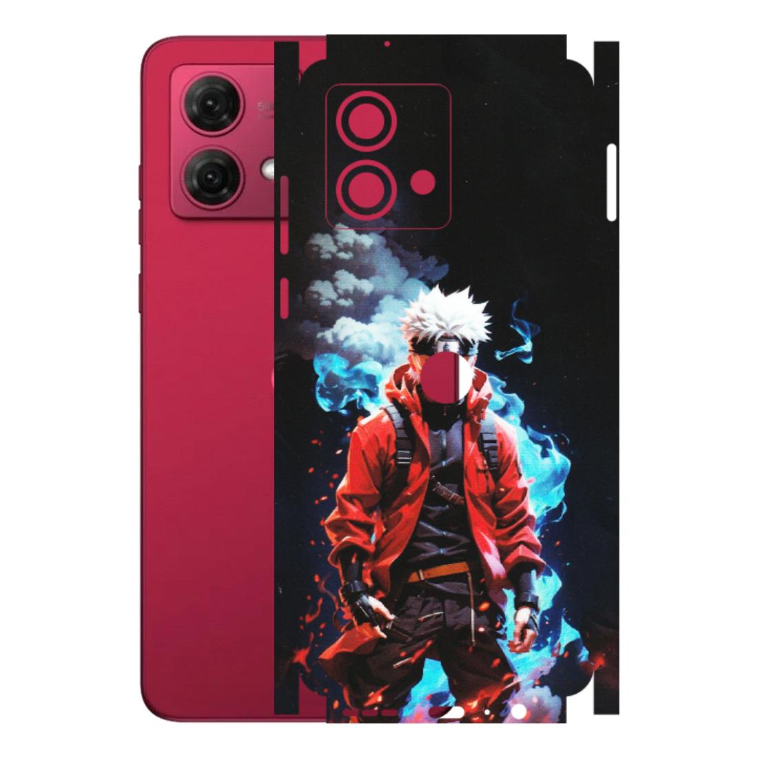 Motorola Phone Skins (All Models) - Kakashi Hatake Naruto - Matte Finish (M-60) Motorola G84 (5G)