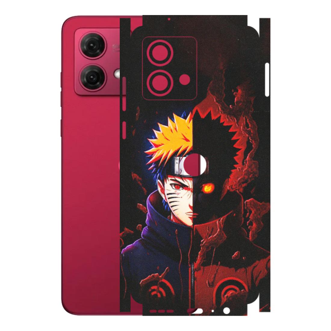 Motorola Phone Skins (All Models) - Naruto X Evil - Matte Finish (M-70) Motorola G84 (5G)