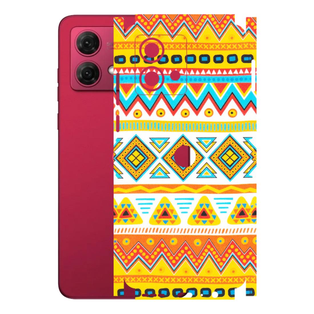 Motorola Phone Skins (All Models) - Mexican Abstract - Matte Finish (M-71) Motorola G84 (5G)
