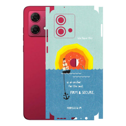 Motorola Phone Skins (All Models) - A Beautiful Sunset of Hope - Matte Finish (M-75) Motorola G84 (5G)