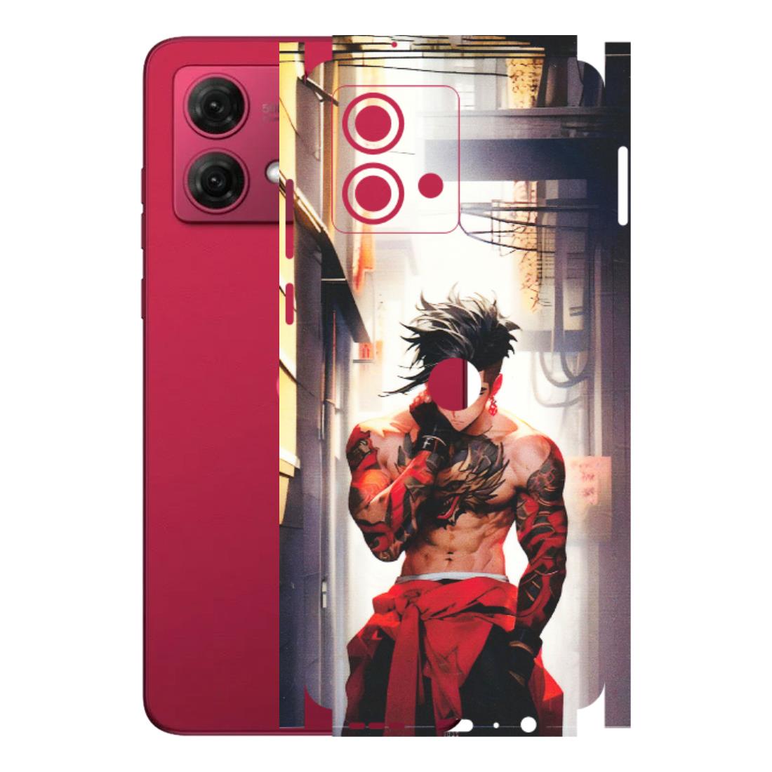 Motorola Phone Skins (All Models) - In the streets of Japan - Matte Finish (M-77) Motorola G84 (5G)
