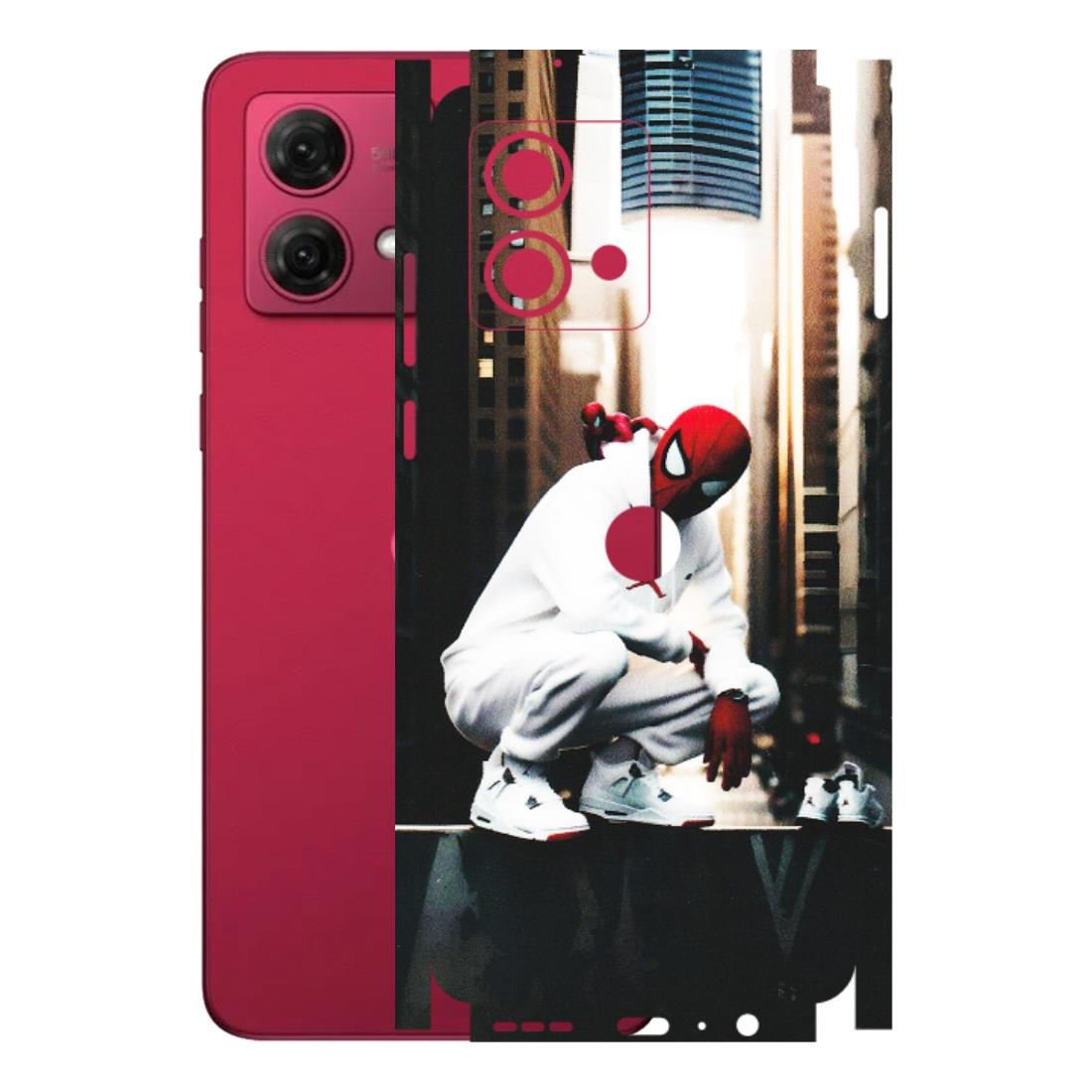 Motorola Phone Skins (All Models) - Sportsman Spider Man - Matte Finish (M-94) Motorola G84 (5G)