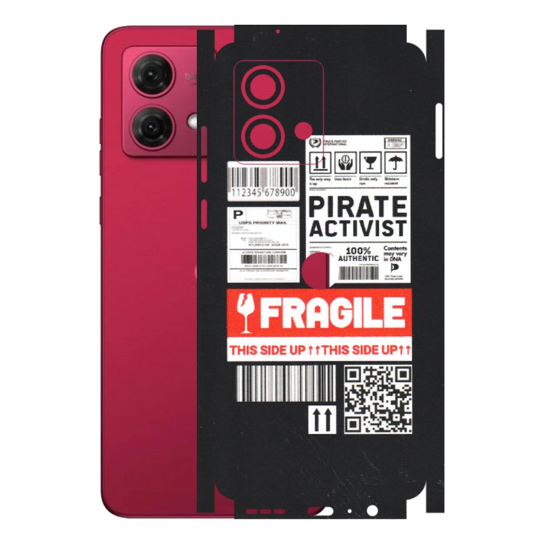 Motorola Phone Skins (All Models) - Handle With Care - Matte Finish (M-99) Motorola G84 (5G)