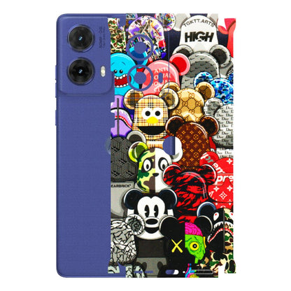 Motorola Phone Skins (All Models) - More Mickey Mouses - 3D Embossed Finish (L-118) Motorola G85 (5G)