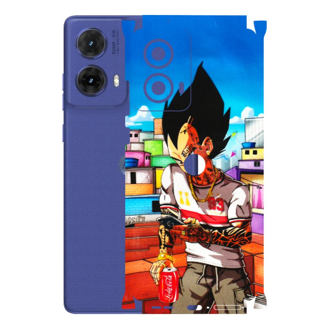 Motorola Phone Skins (All Models) - Vegeta - 3D Embossed Finish (L-136) Motorola G85 (5G)