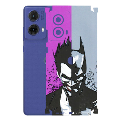 Motorola Phone Skins (All Models) - Batman & Joker - 3D Embossed Finish (L-143) Motorola G85 (5G)