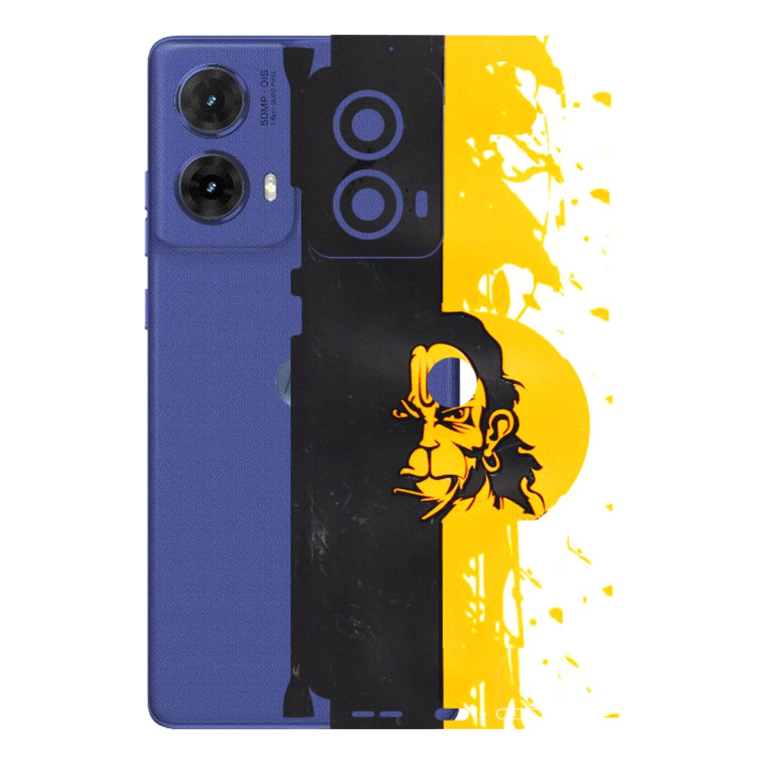 Motorola Phone Skins (All Models) - Bajrangbali - 3D Embossed Finish (L-151) Motorola G85 (5G)