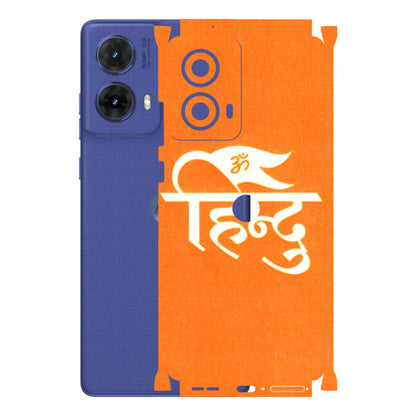 Motorola Phone Skins (All Models) - Hindu Kesari - 3D Embossed Finish (L-154) Motorola G85 (5G)