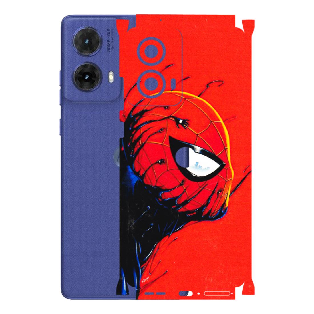 Motorola Phone Skins (All Models) - Spiderman Face Venom - 3D Embossed Finish (L-165) Motorola G85 (5G)