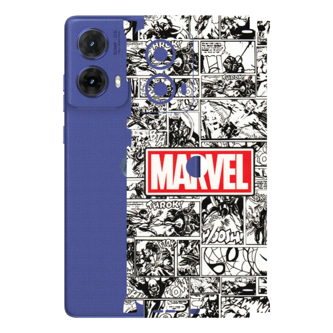 Motorola Phone Skins (All Models) - Marvel Comic - 3D Embossed Finish (L-171) Motorola G85 (5G)