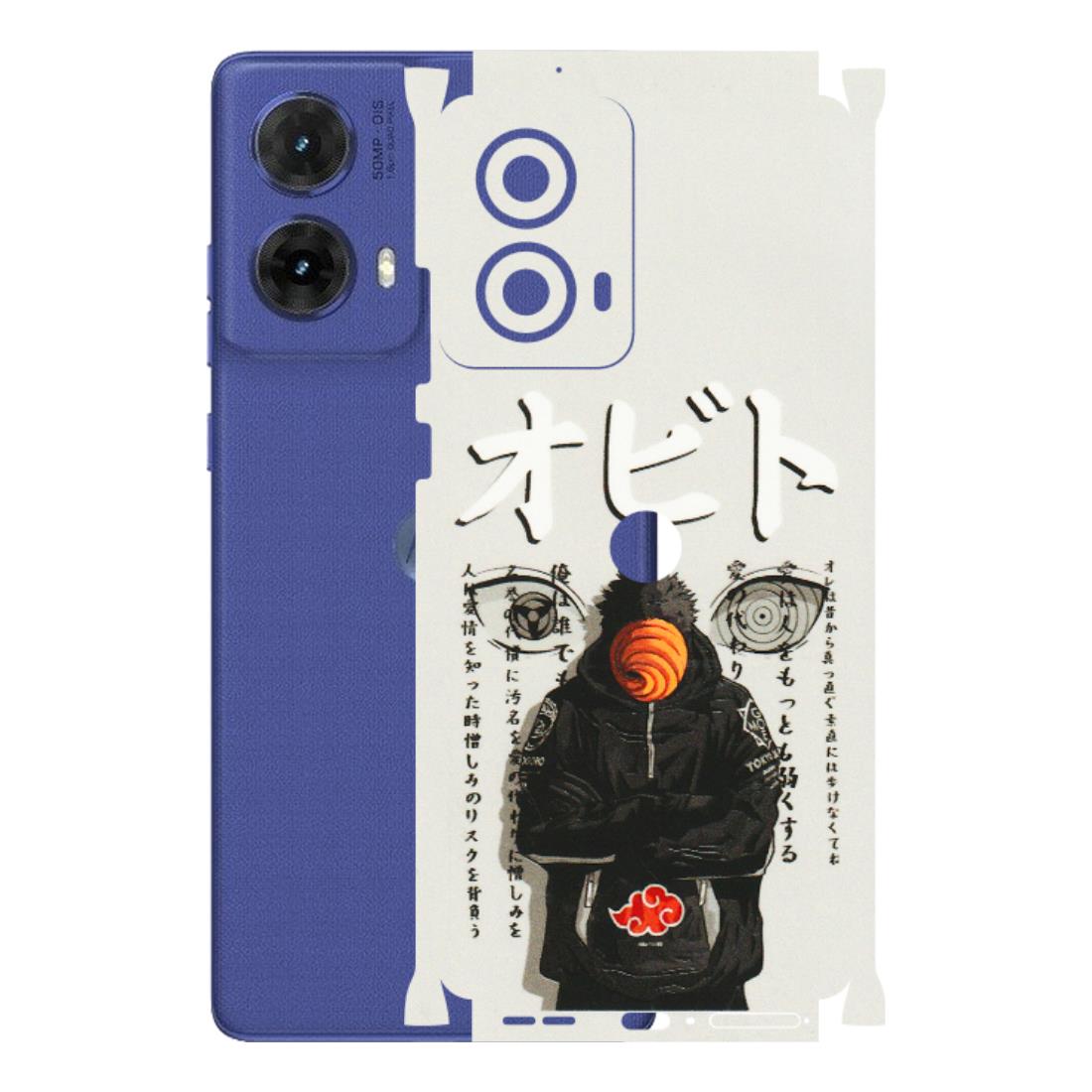 Motorola Phone Skins (All Models) - Obito Anime Eye - 3D Embossed Finish (L-19) Motorola G85 (5G)