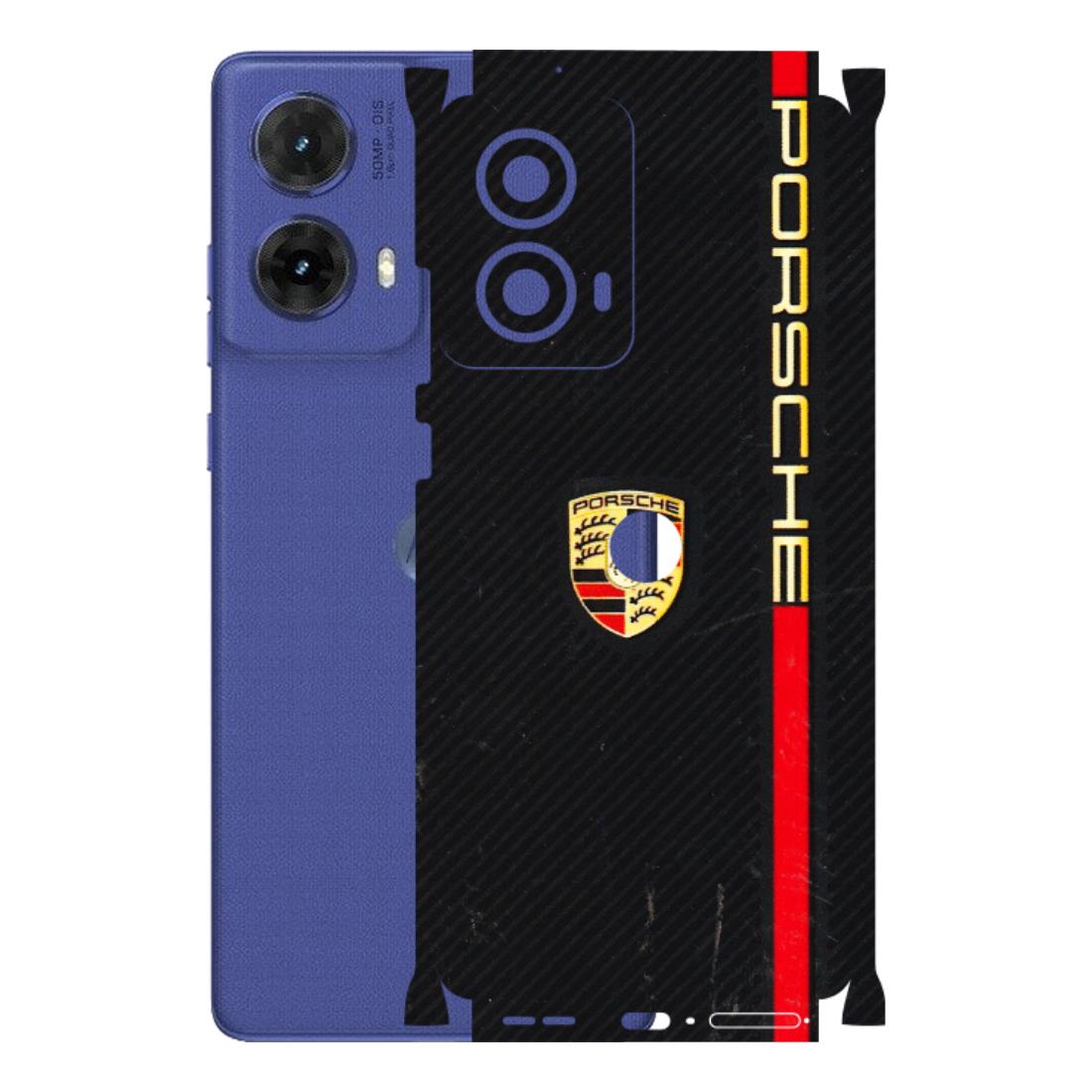 Motorola Phone Skins (All Models) - Premium Porsche - 3D Embossed Finish (L-225) Motorola G85 (5G)