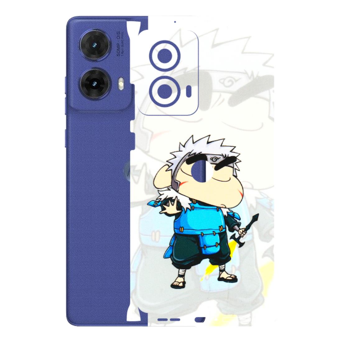 Motorola Phone Skins (All Models) - Angry Young Shinchan - 3D Embossed Finish (L-226) Motorola G85 (5G)