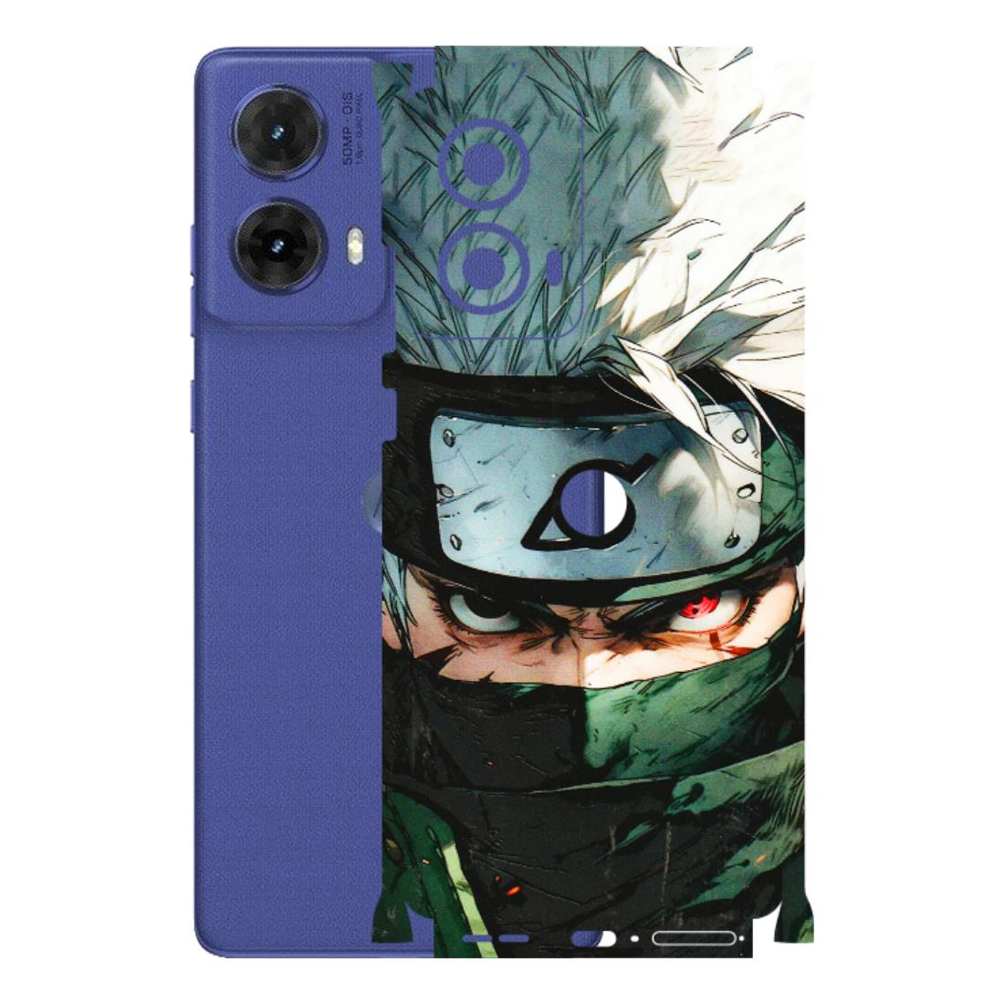 Motorola Phone Skins (All Models) - Kakashi Red Eye Focus - 3D Embossed Finish (L-227) Motorola G85 (5G)