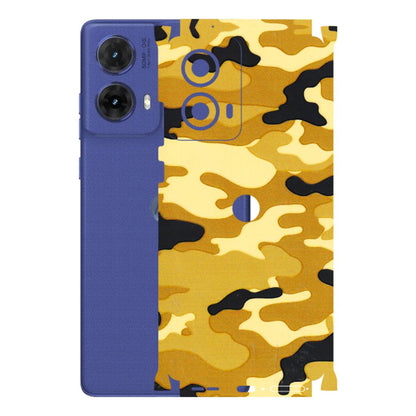 Motorola Phone Skins (All Models) - Indian Camo - 3D Embossed Finish (L-228) Motorola G85 (5G)