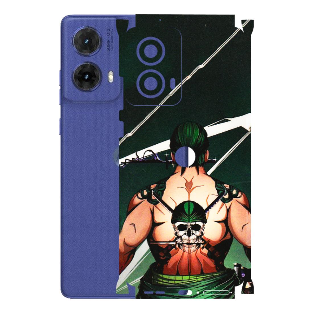 Motorola Phone Skins (All Models) - Zoro Anime - 3D Embossed Finish (L-23) Motorola G85 (5G)