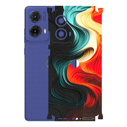 Motorola Phone Skins (All Models) - The Silky Swirl - 3D Embossed Finish (L-240) Motorola G85 (5G)