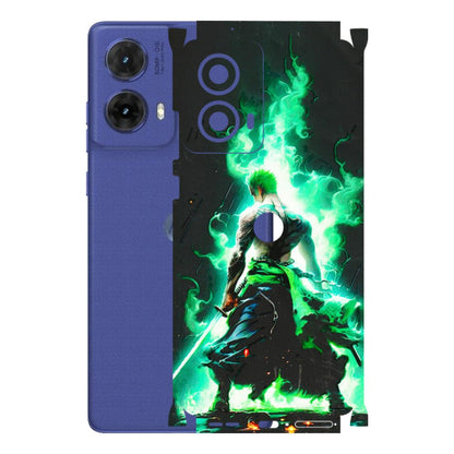 Motorola Phone Skins (All Models) - Zoro Sword - 3D Embossed Finish (L-241) Motorola G85 (5G)