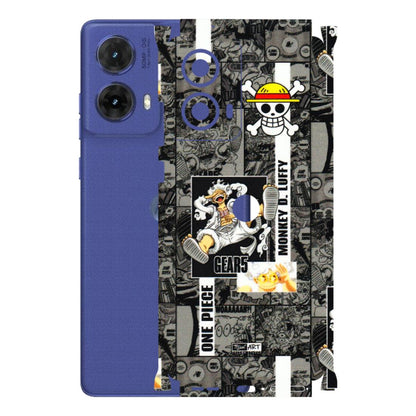 Motorola Phone Skins (All Models) - Cuffy Anime MonkeyCamic - 3D Embossed Finish (L-242) Motorola G85 (5G)
