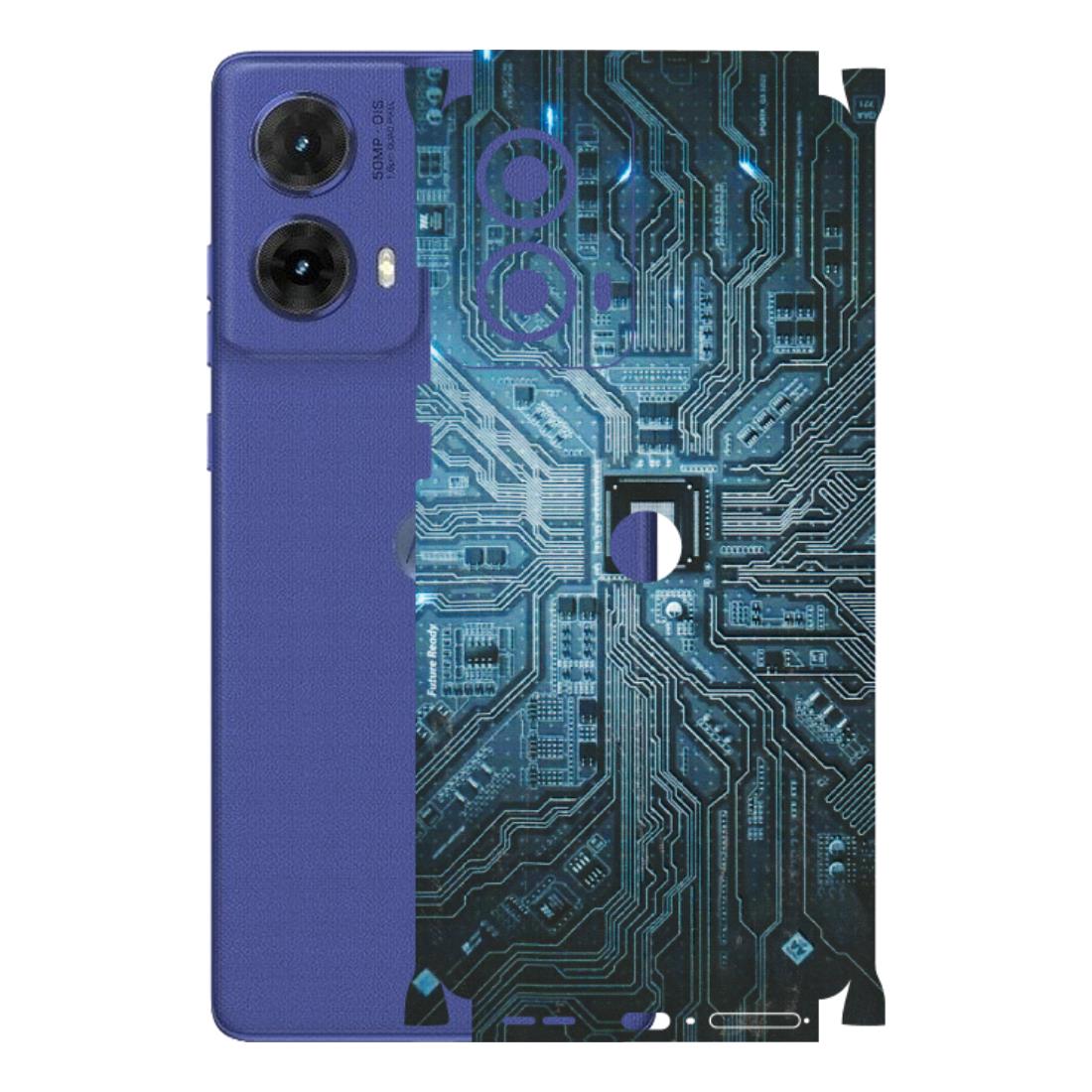 Motorola Phone Skins (All Models) - Original Circuit - 3D Embossed Finish (L-267) Motorola G85 (5G)