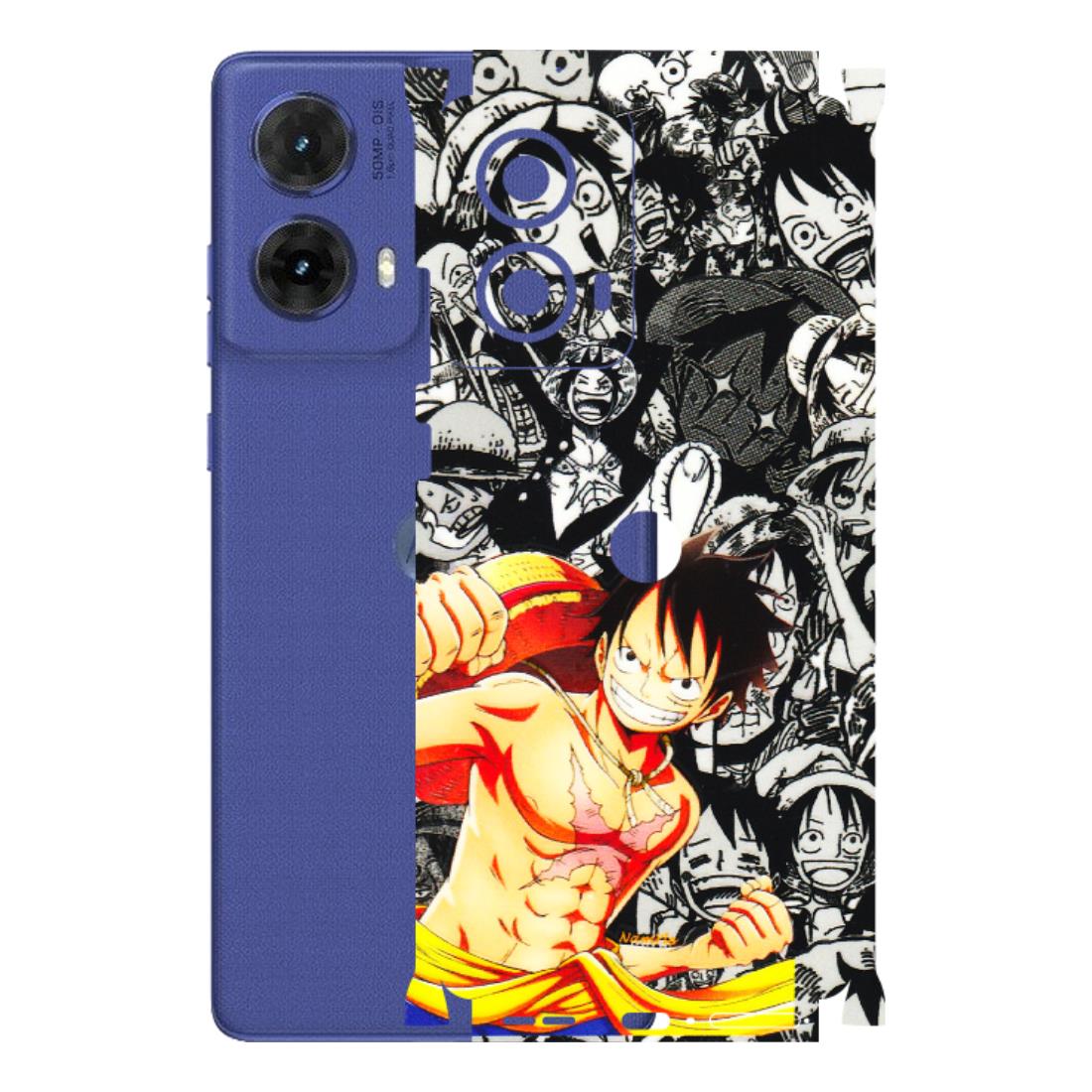 Motorola Phone Skins (All Models) - Anime Comics Games Doodles - 3D Embossed Finish (L-27) Motorola G85 (5G)