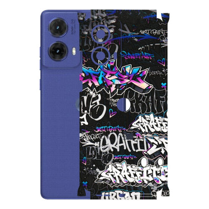 Motorola Phone Skins (All Models) - Graffiti Killer - 3D Embossed Finish (L-274) Motorola G85 (5G)