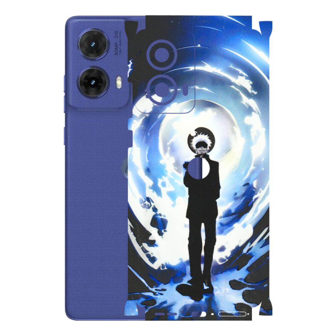 Motorola Phone Skins (All Models) - Jujustu Kaisen Anime Manga - 3D Embossed Finish (L-317) Motorola G85 (5G)