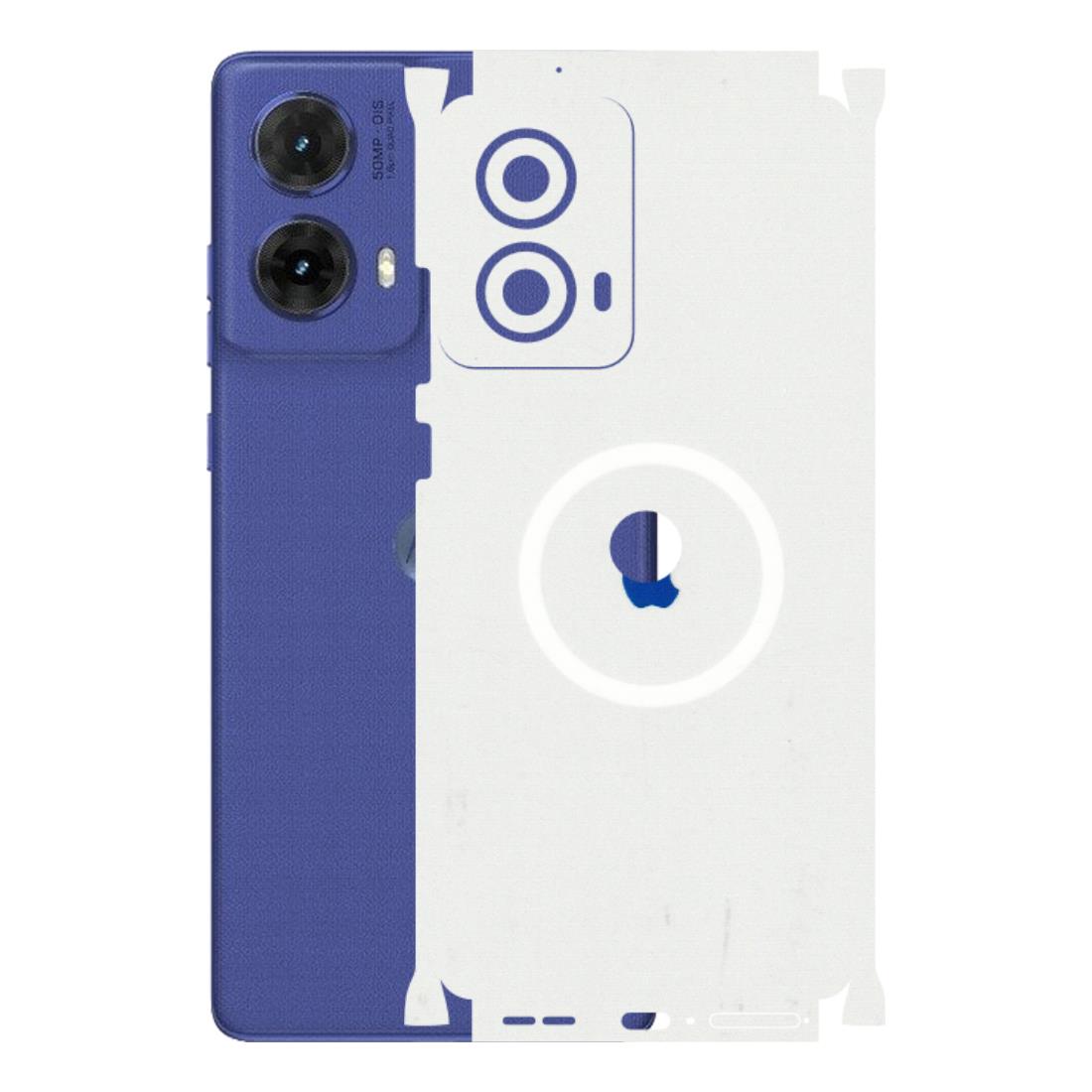 Motorola Phone Skins (All Models) - iPhone Magsafe Logo - 3D Embossed Finish (L-320) Motorola G85 (5G)
