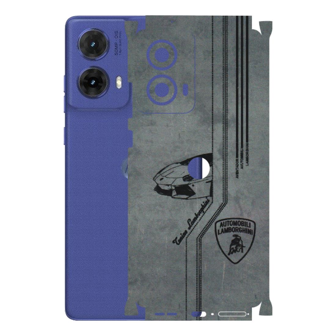 Motorola Phone Skins (All Models) - New Lamborgini Aventador - 3D Embossed Finish (L-321) Motorola G85 (5G)